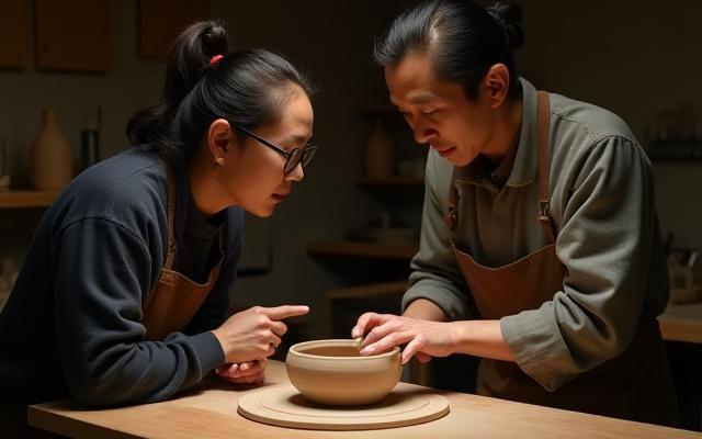 Private pottery lesson